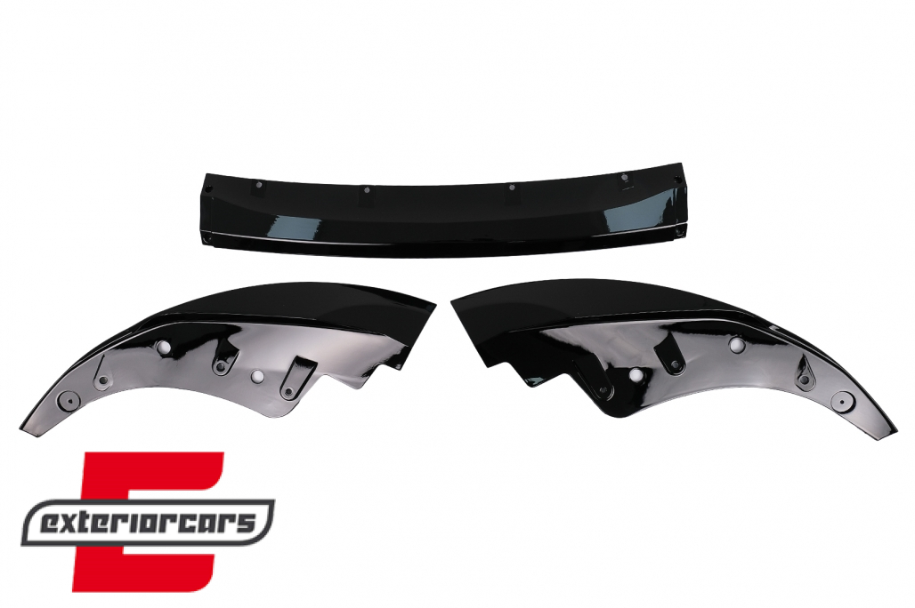Prednji splitter M-Performance dizajn (piano crna) / BMW serije 4 G22 Coupe G23 Cabrio G26 Gran Coupe (2020-) - Slika 7