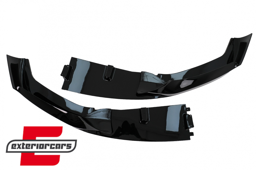 Prednji splitter M-Performance dizajn (piano crna) / BMW serije 5 G30 limuzina G31 karavan (2017-2019) - Slika 6