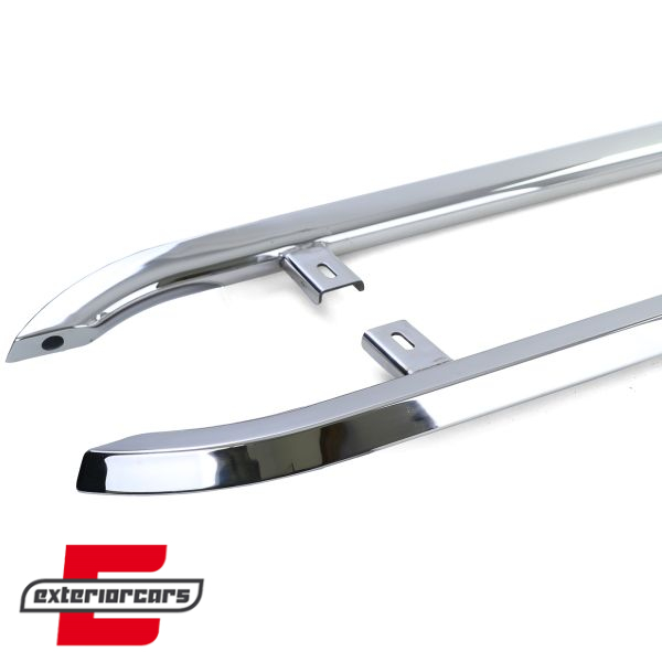 Bočne stepenice (chrome) / VW Transporter Multivan Caravelle T5 T5.1 T6 T6.1 SWB (2003-) - Slika 5