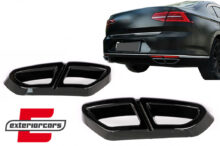 Ukrasni okviri nastavaci auspuha (piano crna) / VW Passat B8 3G GTE / Alltrack (2015-2019)