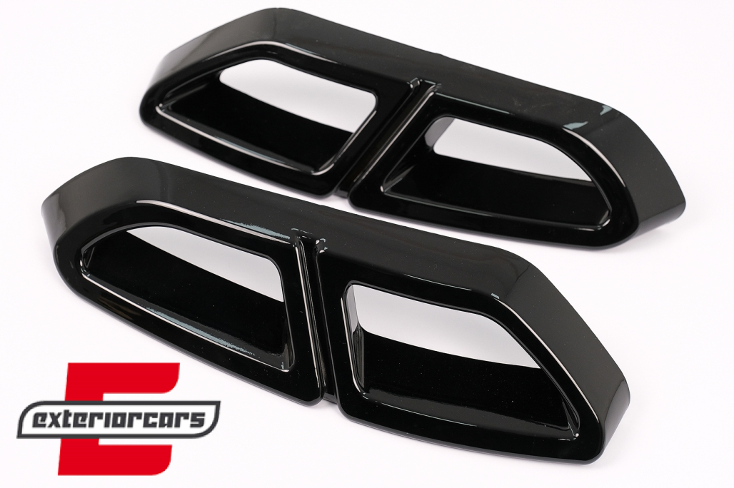 Ukrasni okviri nastavaci auspuha (piano crna) / VW Passat B8 3G GTE / Alltrack (2015-2019) - Slika 3