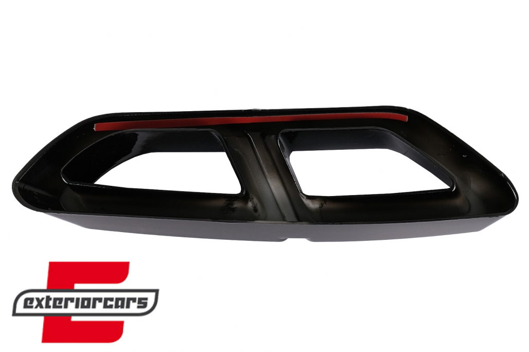 Ukrasni okviri nastavaci auspuha (piano crna) / VW Passat B8 3G GTE / Alltrack (2015-2019) - Slika 6
