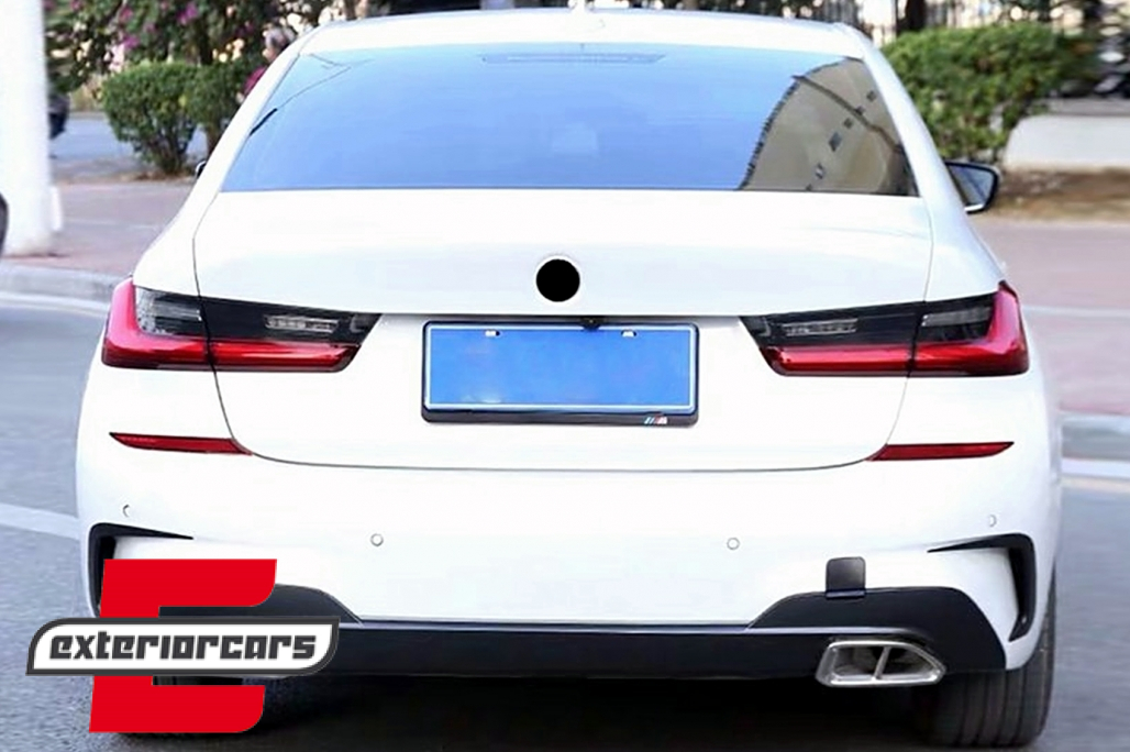 Flapovi zadnjeg branika (piano crna) / BMW serije 3 G20 G21 G28 M-Sport (2018-) - Slika 7