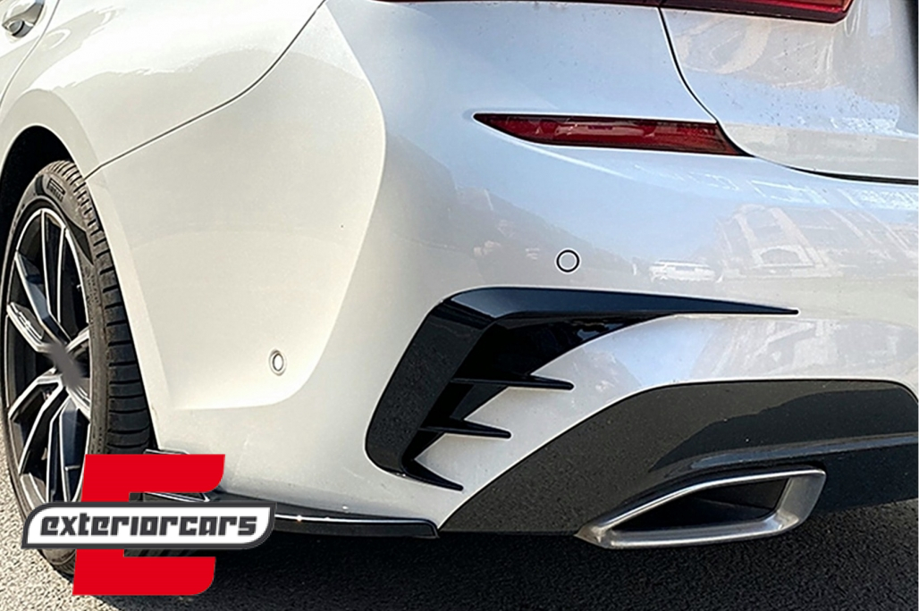 Flapovi stražnjeg branika (piano crna) / BMW serije 3 G20 G21 G28 M-Sport (2018-) - Slika 8