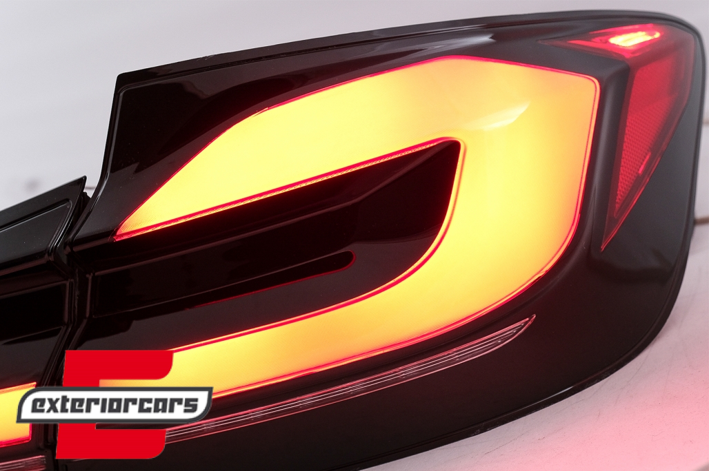 Full LED stražnja svjetla SEQ žmigavci nadogradnja na G30 LCI dizajn / BMW serije 5 F10 (2011-2017) limuzina - Slika 7