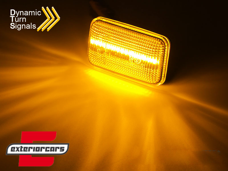 Bočni žmigavci LED SEQ (bijela) / AUDI 80 (1991-1996) 100 (1982-1994) 200 (1982-1991) A6 (1994-1997) - Slika 2