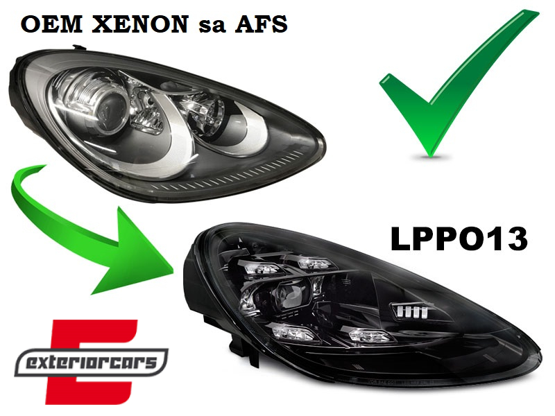 Full LED prednja svjetla (crna) / Porsche Cayenne 92A (2010-2015) - Slika 5