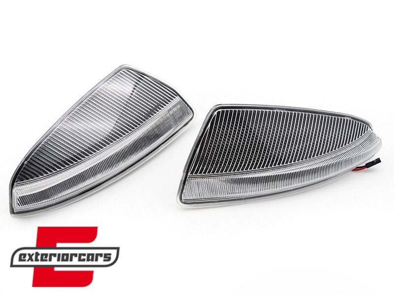 Žmigavci u retrovizoru LED SEQ (bijela) / MERCEDES C klasa W204 S204 (2007-2010) ML klasa W164 (2008-2011) Vito W639 (2010-2014) - Slika 2