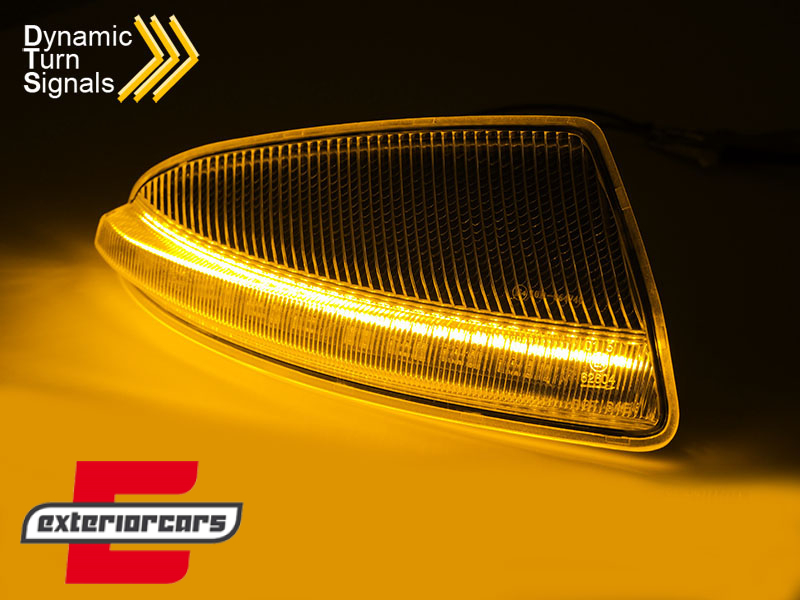 Žmigavci u retrovizoru LED SEQ (bijela) / MERCEDES C klasa W204 S204 (2007-2010) ML klasa W164 (2008-2011) Vito W639 (2010-2014) - Slika 3