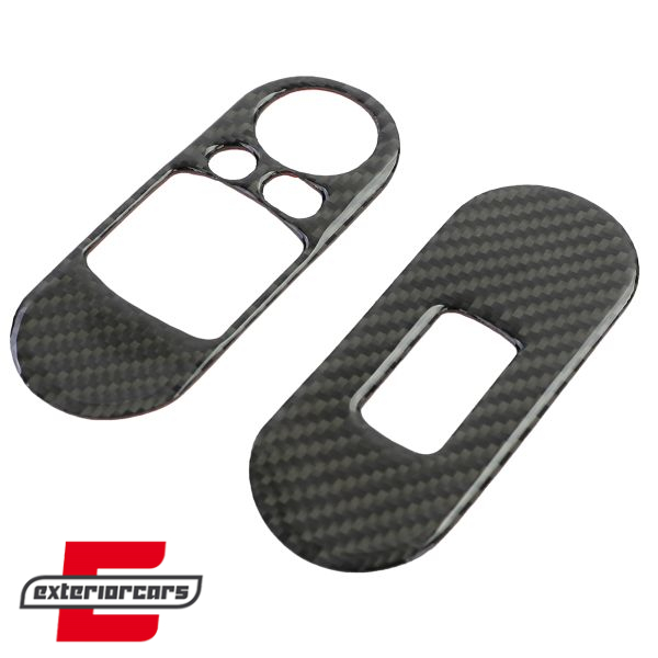 Plastike podizača prozora na vratima (karbon look) / Mini Cooper F56 (2014-2024) - Slika 3