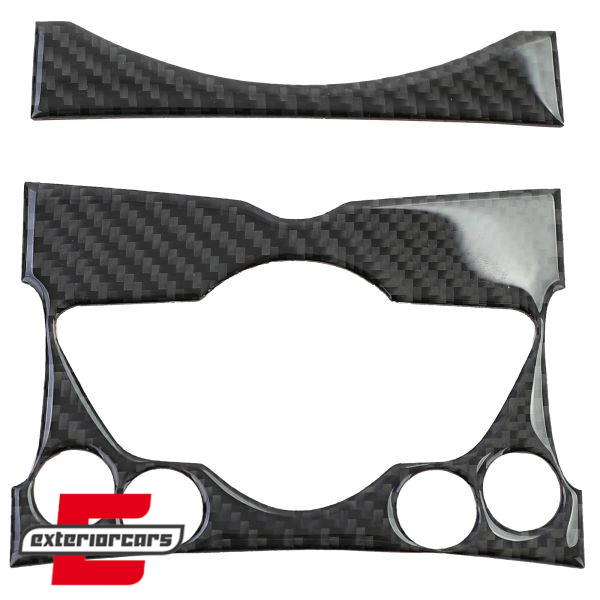 Plastika središnje konzole Multimedije (karbon look) / Mini Cooper R55 R56 R57 R58 R59 R60 (2006-2016) - Slika 2