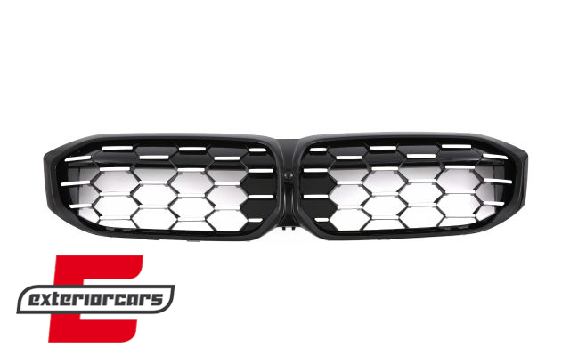 Prednja maska M-Performance look (piano crna/chrome) / BMW serije 3 G20 limuzina G21 karavan LCI (07.2022-2025) - Slika 2