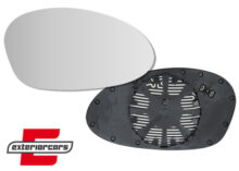 Staklo retrovizora (desna strana) / BMW serije 1 E81, E82, E87, E88 + serije 3 E90, E91, E92, E93 (09.2004-09.2009)