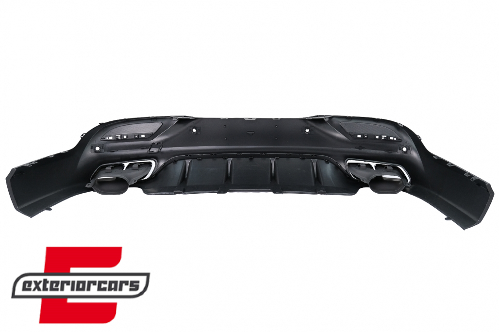 Difuzor zraka & nastavci auspuha GLE63 AMG dizajn Night paket / Mercedes GLE Coupe C292 Sport Line (2015-2019) - Slika 6