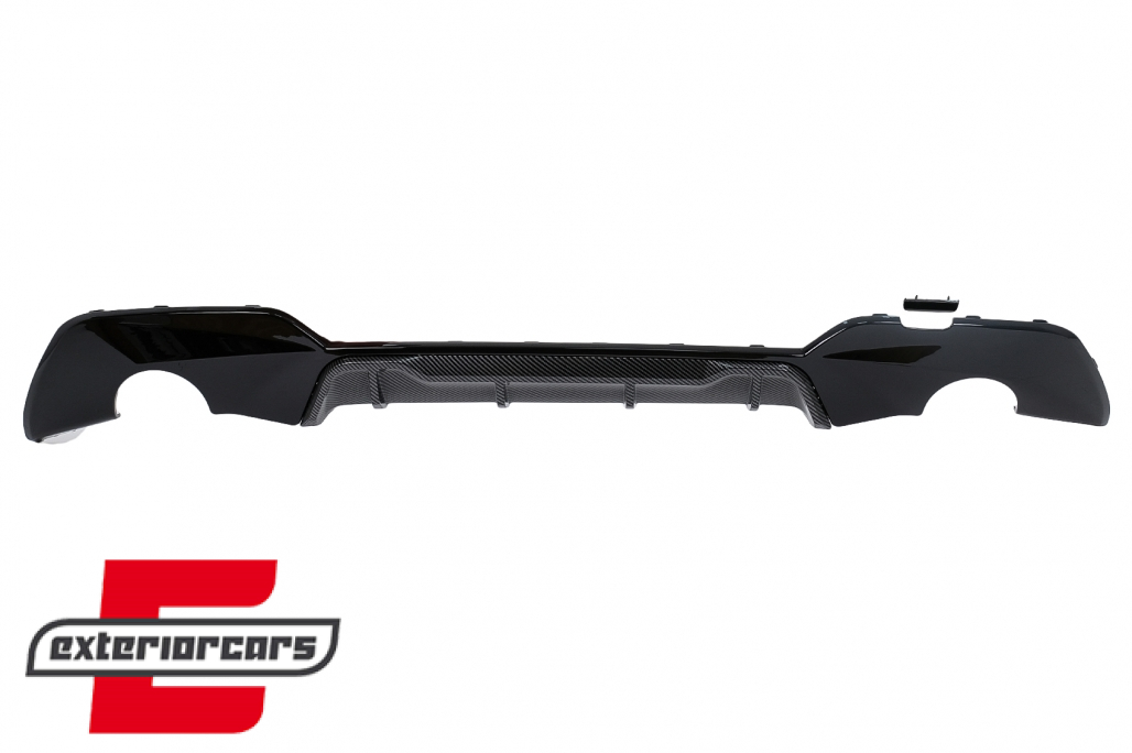 Difuzor zraka M-Performance dizajn (piano crna/carbon) / BMW serije 3 G20 G28 limuzina G21 karavan (2018-2022)