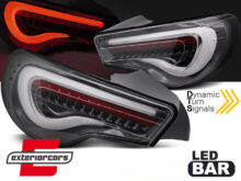 Full LED stražnja svjetla SEQ žmigavci (carbon look) / Toyota GT86 (2012-2019)