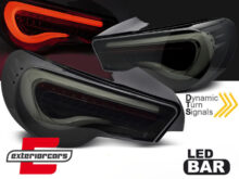 Full LED stražnja svjetla SEQ žmigavci (crna/smoke/kristal) / Toyota GT86 (2012-2019)