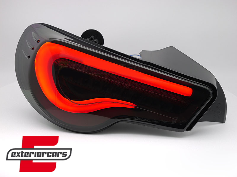 Full LED stražnja svjetla SEQ žmigavci (crna/smoke/crvena) / Toyota GT86 (2012-2019) - Slika 2
