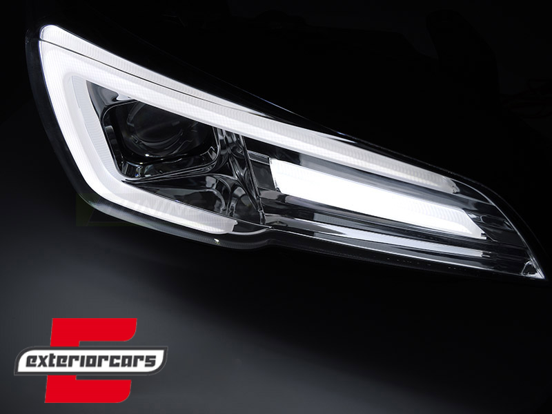 Full LED prednja svjetla SEQ žmigavci (chrome) / Subaru WRX (2014-2021) - Slika 3