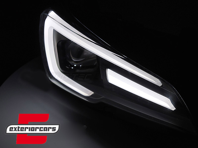 Full LED prednja svjetla SEQ žmigavci (crna) / Subaru WRX (VA) (2014-2021) - Slika 2