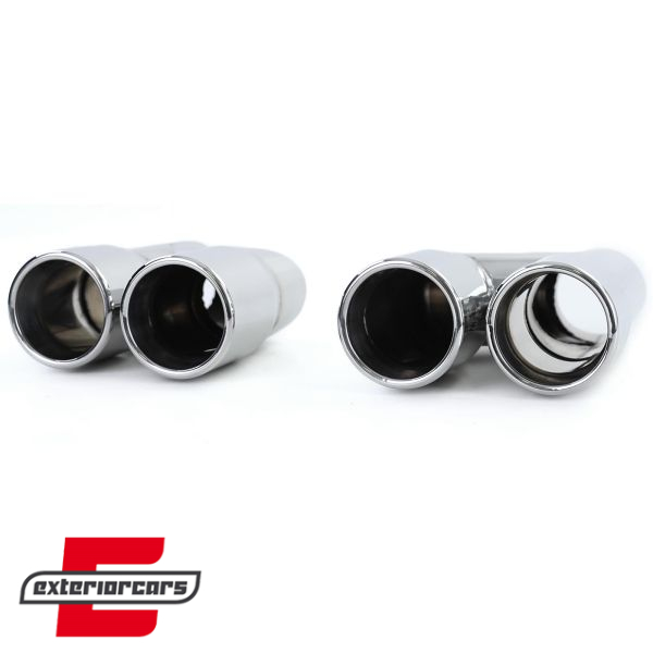 Nastavci auspuha S4 dizajn (chrome) / Audi A4 B8 (2007-2015) - Slika 3