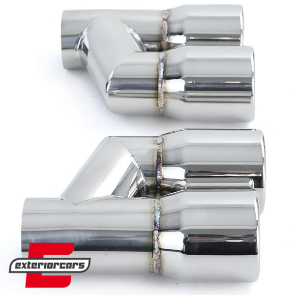 Nastavci auspuha S4 dizajn (chrome) / Audi A4 B8 (2007-2015) - Slika 4