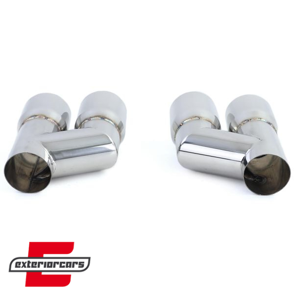 Nastavci auspuha S4 dizajn (chrome) / Audi A4 B8 (2007-2015) - Slika 7