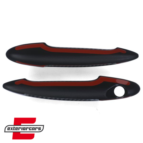 Poklopci ručka za vrata (karbon look) / Mini R55 R56 R57 R58 R59 R60 R61 (2007-2016) - Slika 6