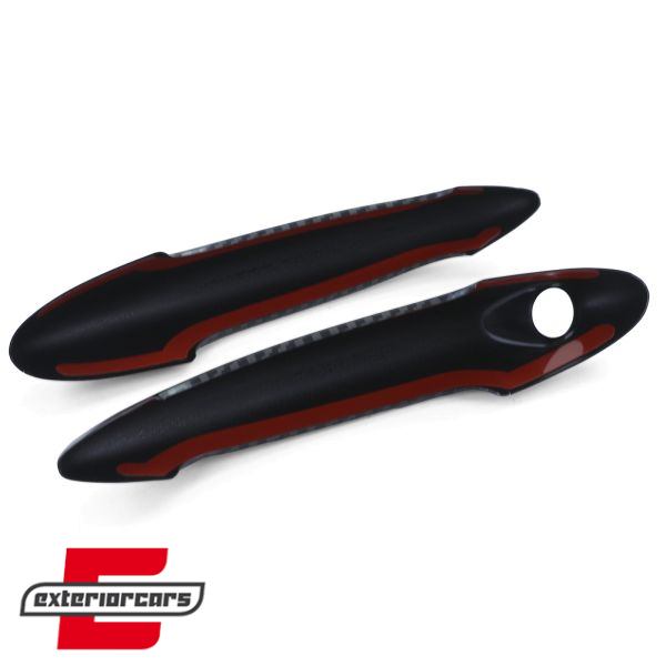 Poklopci ručka za vrata (karbon look) / Mini R55 R56 R57 R58 R59 R60 R61 (2007-2016) - Slika 7
