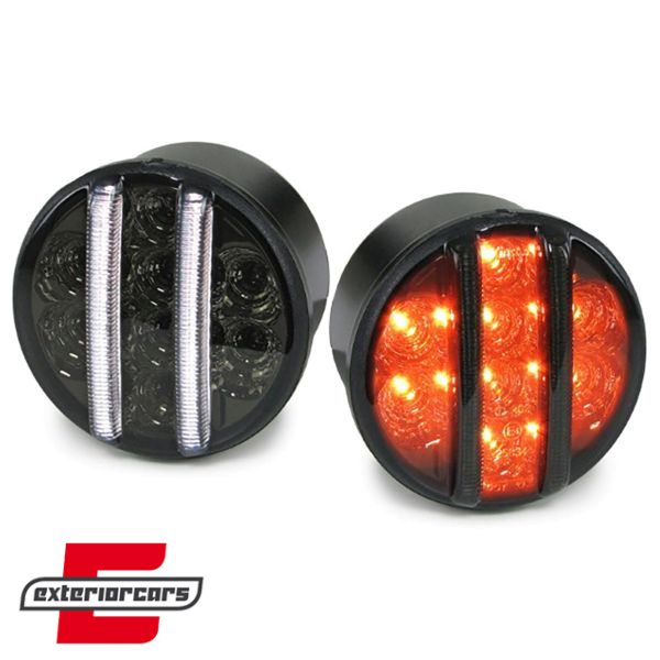 LED prednji žmigavci s pozicijskim svjetlom (smoke) / Jeep Wrangler JK (2007-2016) - Slika 8
