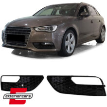 Bočne mrežice RS3 dizajn (piano crna) / Audi A3 8V (2013-2015)