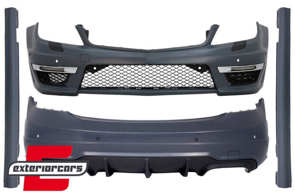 Bodykit C63 AMG dizajn / Mercedes C-klasa W204 (2007-2015)