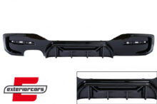 Difuzor zraka Competition dizajn (piano crna/carbon) / BMW serije 1 F20 F21 LCI (2015-06.2019)
