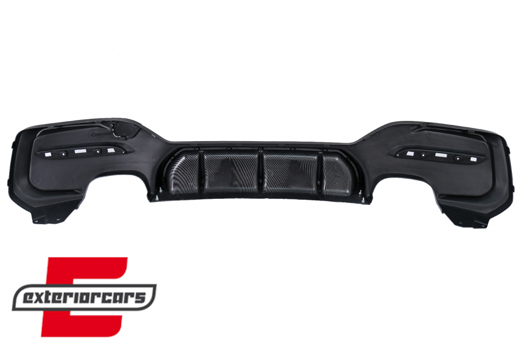 Difuzor zraka M-Performance dizajn (piano crna/carbon) / BMW serije 1 F20 F21 LCI (2015-06.2019) - Slika 2