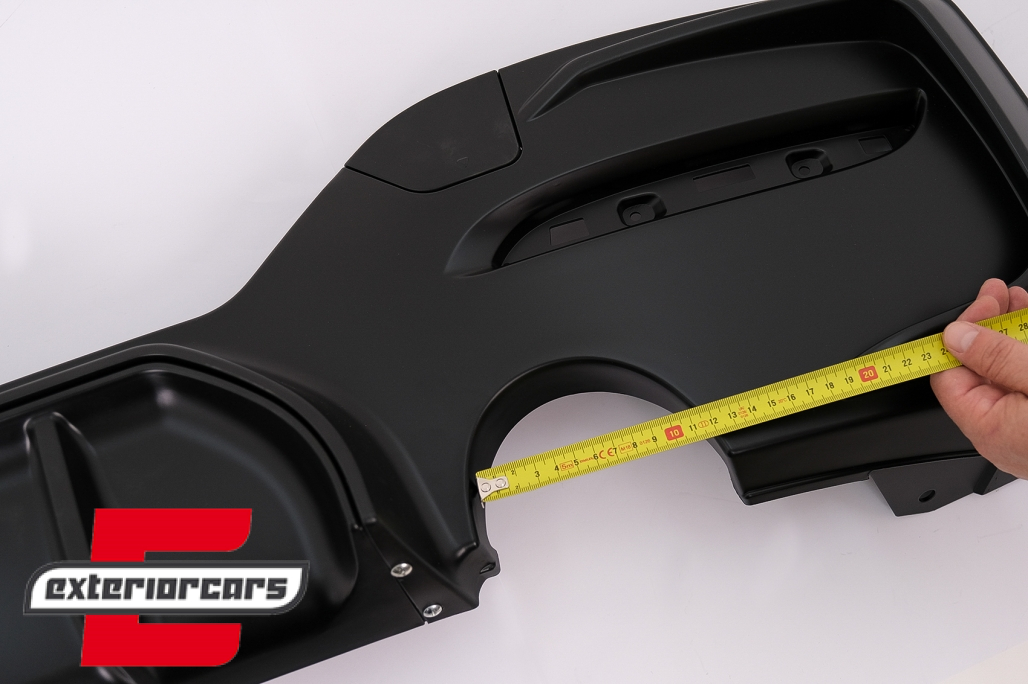 Difuzor zraka M-Performance dizajn (mat crna) / BMW serije 1 F20 F21 LCI (2015-06.2019) - Slika 3