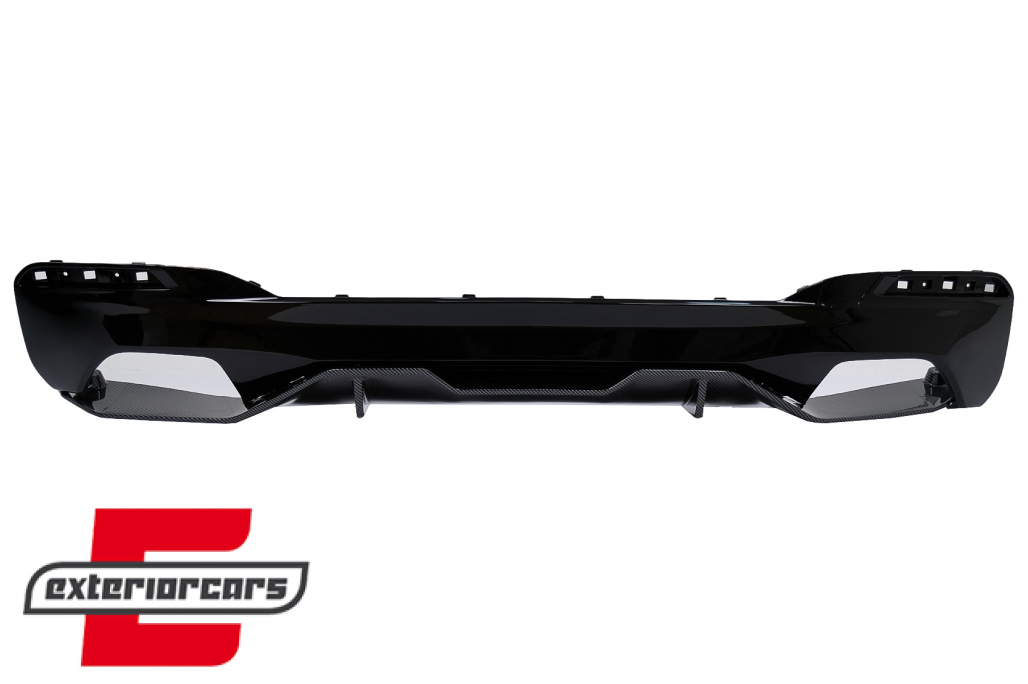 Difuzor zraka M-Performance dizajn (piano crna/carbon) / BMW serije 5 G30 G31 limuzina karavan (2017-2024) - Slika 2