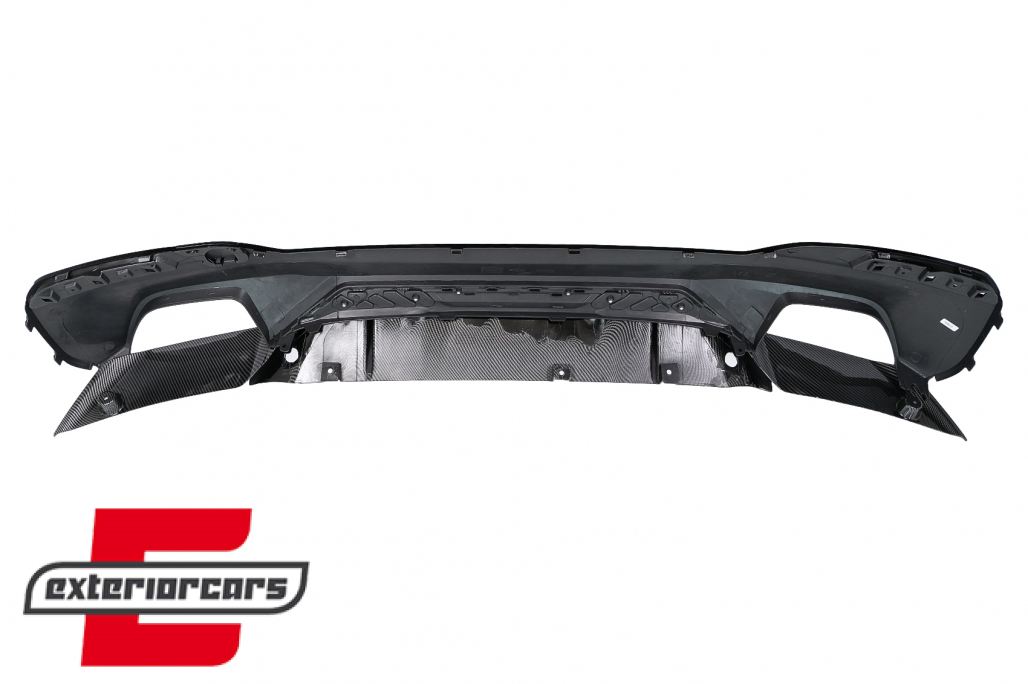 Difuzor zraka M-Performance dizajn (piano crna/carbon) / BMW serije 5 G30 G31 limuzina karavan (2017-2024) - Slika 3