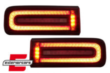 Full LED stražnja svjetla SEQ žmigavci (crvena/smoke) / Mercedes G-klasa W463 Facelift (2018-2024)