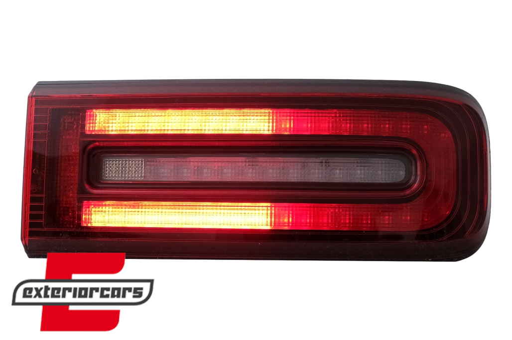 Full LED stražnja svjetla SEQ žmigavci (crvena/smoke) / Mercedes G-klasa W463 Facelift (2018-2024) - Slika 3