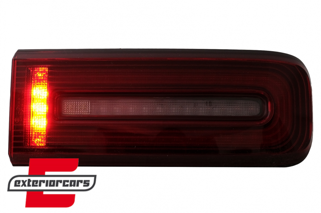 Full LED stražnja svjetla SEQ žmigavci (crvena/smoke) / Mercedes G-klasa W463 Facelift (2018-2024) - Slika 5