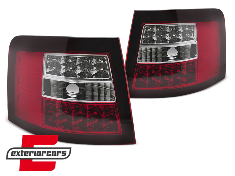 LED stražnja svjetla (crvena/kristal) / Audi A6 4B C5 karavan (1997-2004) - Slika 2