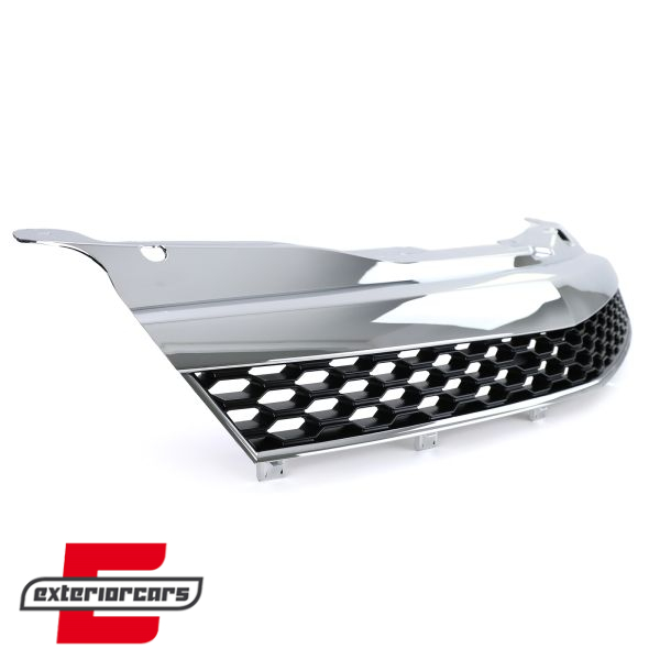 Prednja maska bez znaka (crna/chrome) / Opel Astra H GTC TwinTop (2005-2010) - Slika 4