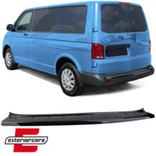 Zaštita stražnjeg branika (piano crna) / Volkswagen T5 (2003-2015) T6 (2015-2023)