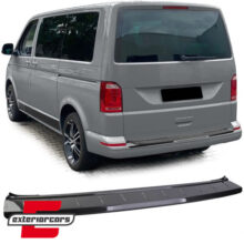 Zaštita stražnjeg branika (carbon look) / Volkswagen T5 (2003-2015) T6 (2015-2023)