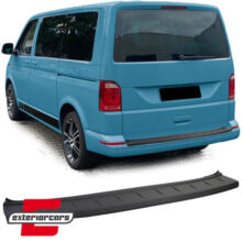 Zaštita stražnjeg branika (crna) / Volkswagen T5 (2003-2015) T6 (2015-2023)