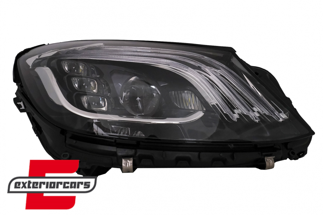 Bodykit za pretvorbu u 2018 W222 Maybach dizajn / Mercedes S-klasa W221 (2005-2013) - Slika 29