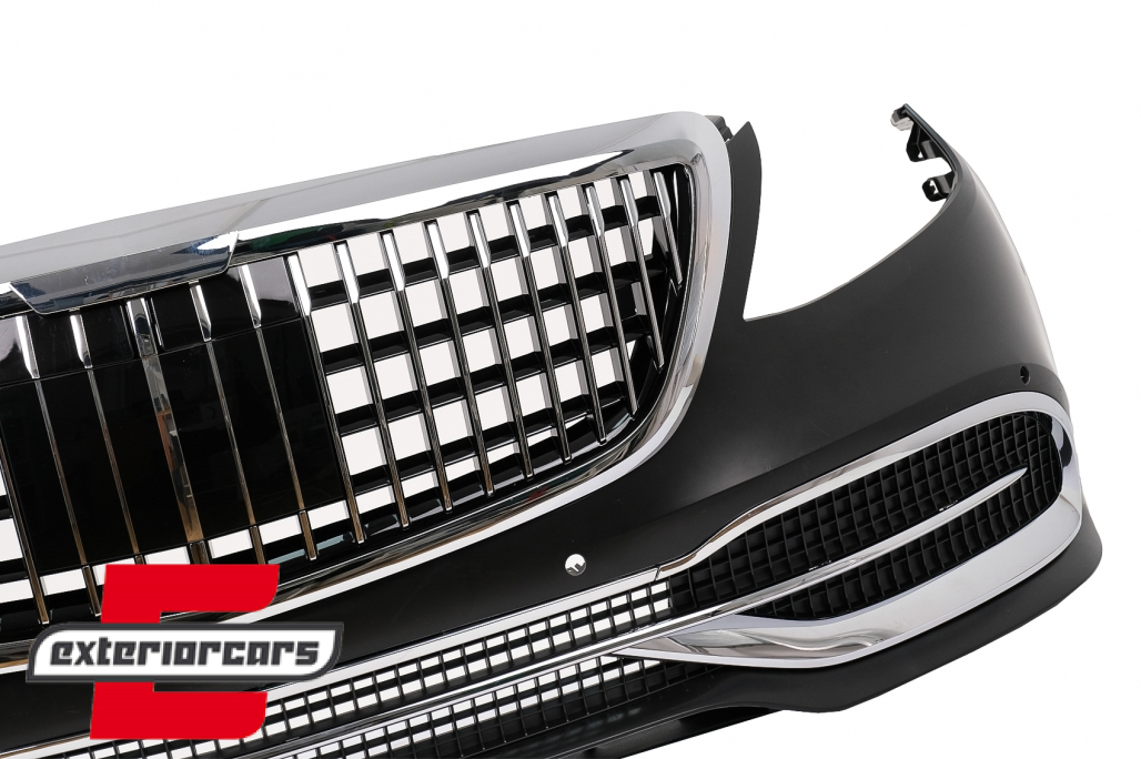 Bodykit za pretvorbu u 2018 W222 Maybach dizajn / Mercedes S-klasa W221 (2005-2013) - Slika 3