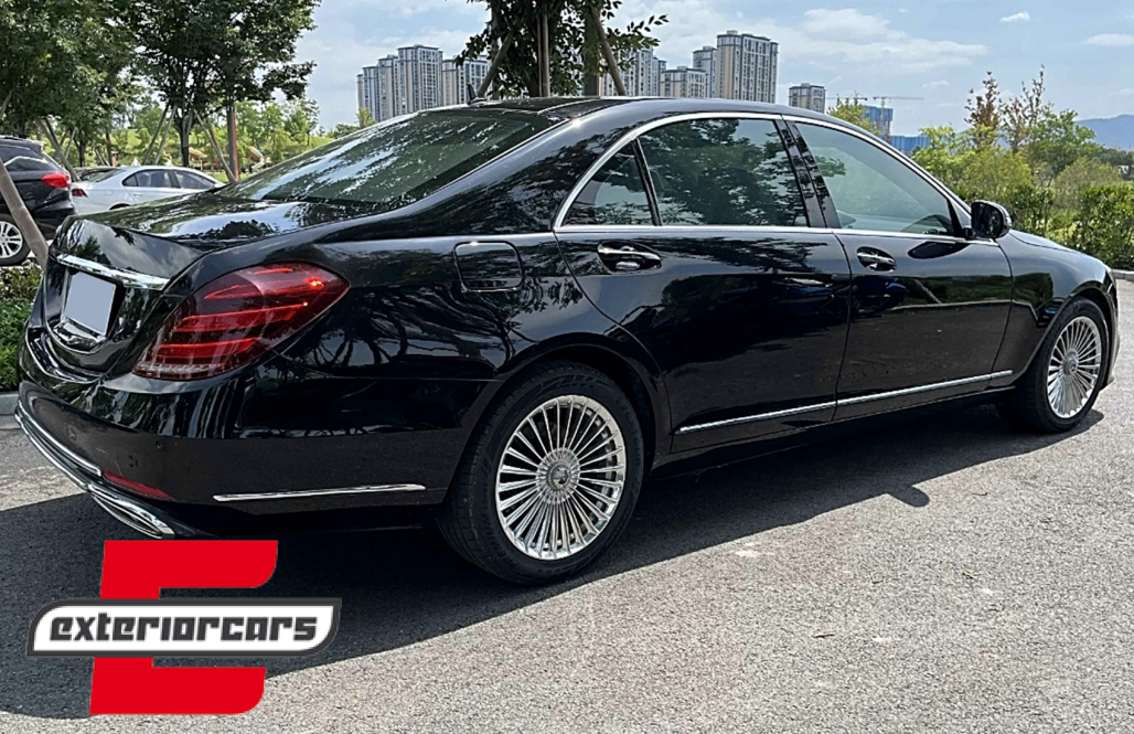 Bodykit za pretvorbu u 2018 W222 Maybach dizajn / Mercedes S-klasa W221 (2005-2013) - Slika 60