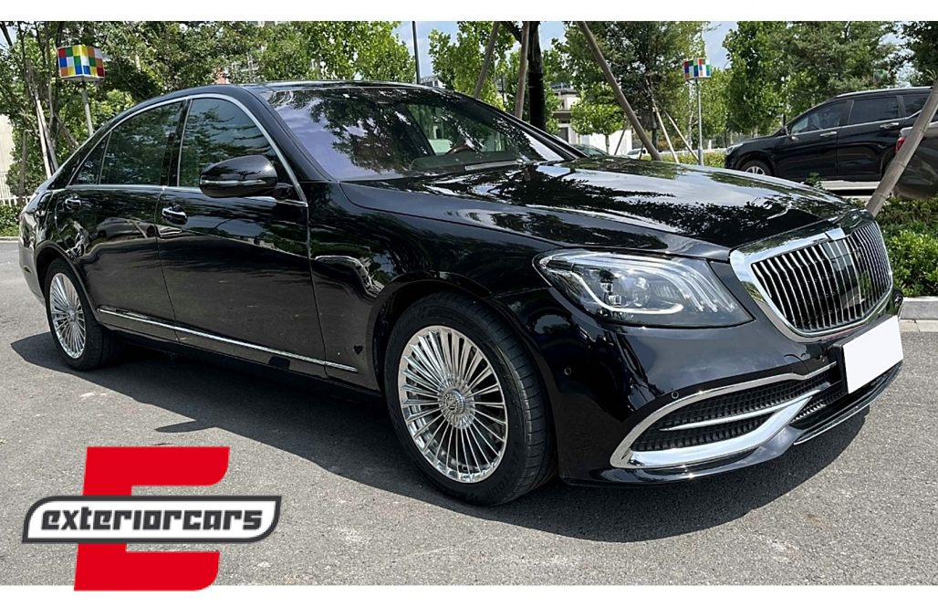 Bodykit za pretvorbu u 2018 W222 Maybach dizajn / Mercedes S-klasa W221 (2005-2013) - Slika 61