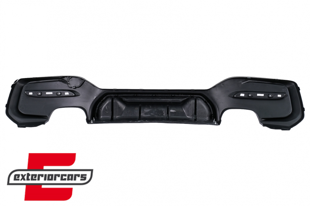 Difuzor zraka Competition dizajn (piano crna/carbon) / BMW serije 1 F20 F21 LCI (2015-06.2019) - Slika 2
